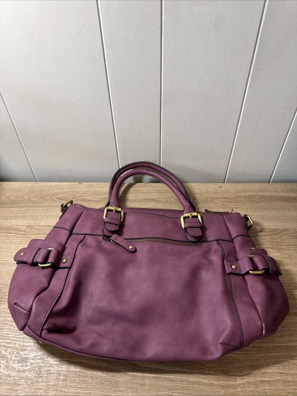 Purple Merona Storage Shoulder Bags for Women 16” By 10” G5